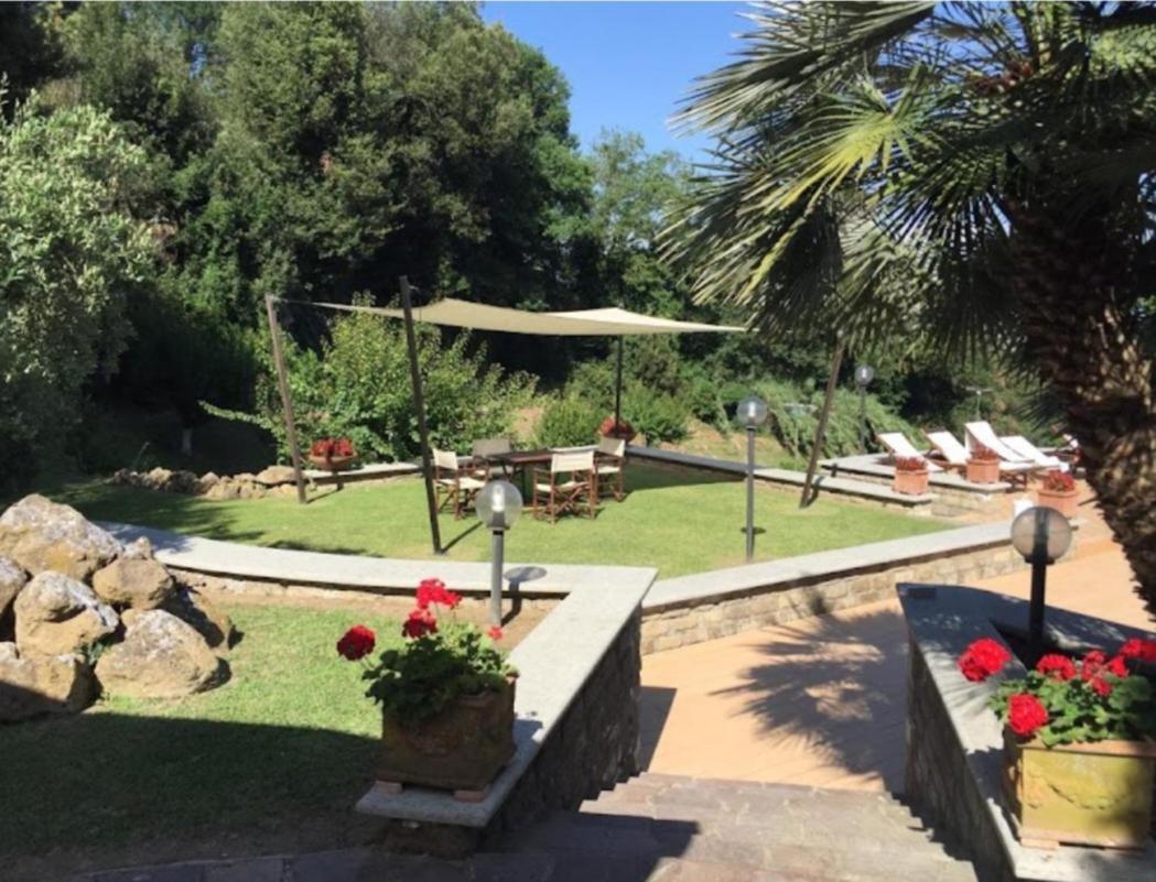 Villa Carolina - Piscina E Parco Panoramico Campagnano Di Roma Buitenkant foto