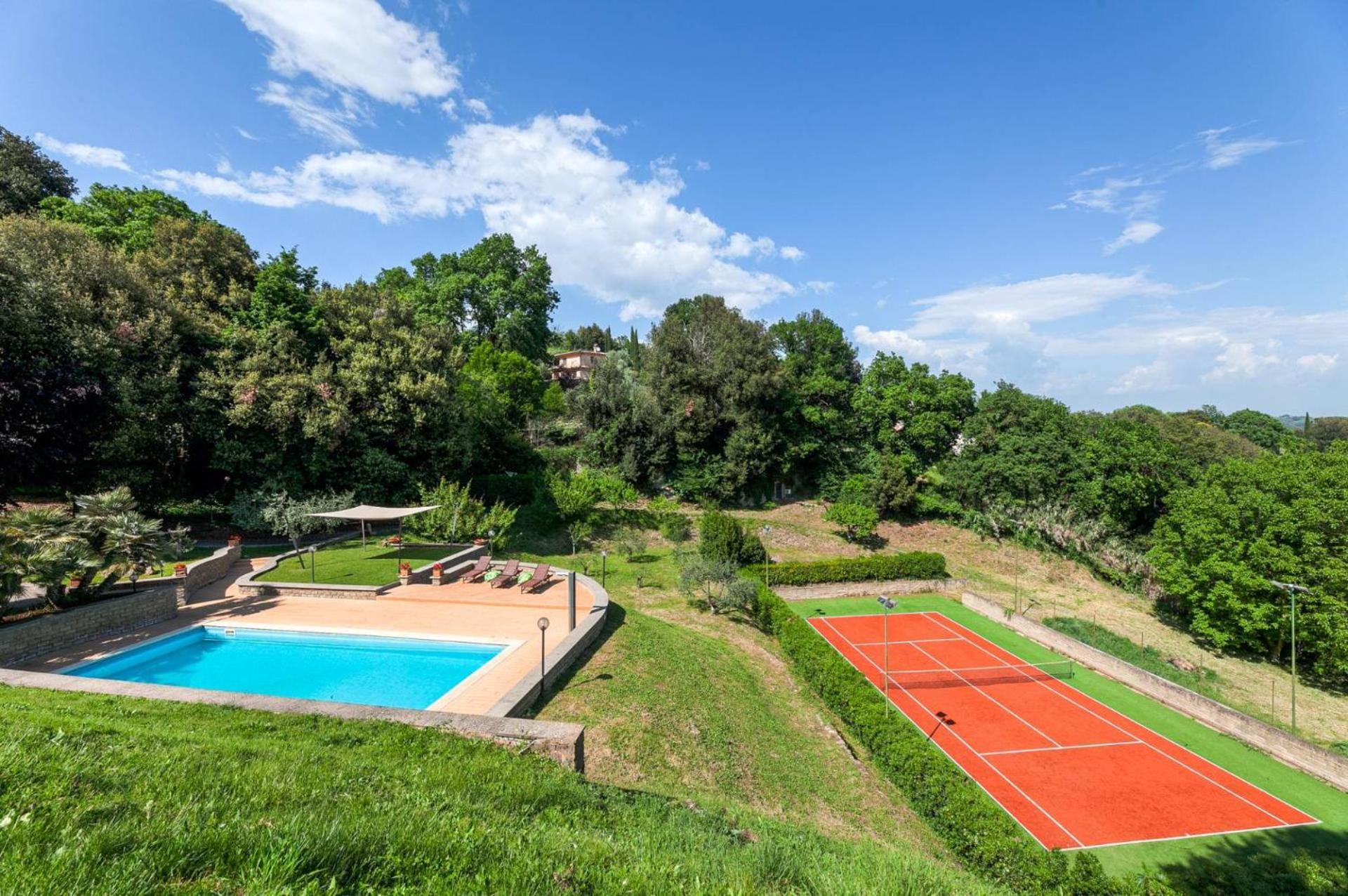 Villa Carolina - Piscina E Parco Panoramico Campagnano Di Roma Buitenkant foto